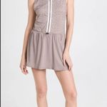 Varley Lagoda Womens Tennis Dress Taupe Cluster Leopard large Photo 2