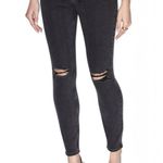 Genetic Denim Genetic Los Angeles Crawford Low Rise Jeans With Knee Rips Size 24 Photo 0