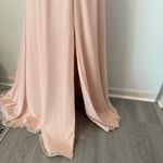 Kennedy Blue Riley Floor Length Maxi Bridesmaid Dress in Blush Pink Size 4 Photo 6