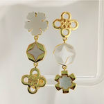 Tory Burch  Kira  Clover Linear Earrings Photo 6