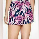 Lilly Pulitzer Hazelle Stretch Beyond The Sea Athletic Split Front Shorts Sz 6 Photo 10
