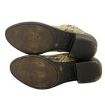 Lucky Brand Bimare Leather Ankle Boots Boa Snake Print Photo 7