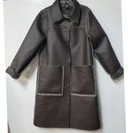 Anthropologie Kerry Reversible Faux Fur Coat Photo 5
