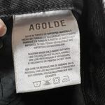 AGOLDE 90s Mid Rise Loose Sz 24 Smokestack Black Women’s Jeans Grunge Distressed Photo 8