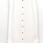 Splendid Draftsman Check Woven Shirt Dress White S Photo 0