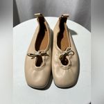 ALOHAS Rosalind Cream Leather Ballet Flats | 37 Photo 3