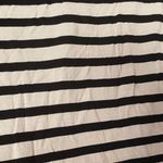 Design History  Black and Cream Striped Blouse Photo 3