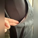 Vintage Dawn Joy Fashions sleeveless leopard print dress with scarf, size 14 Green Photo 5