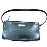 Esprit Women's Black Patent Leather Shoulder Bag Y2K 90s 2000s purse Photo 1