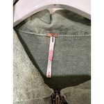 Free People  Hampton Belted Mini Dress Crystal Kelp Cotton Size Medium NWOT Chic Photo 10