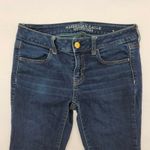 American Eagle Jeans Womens 4 Regular (29x28) Blue Jegging Skinny Stretch Denim Photo 2