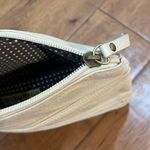 Bo Bo Bags California Cream Leather Fold Over Zipper Wristlet Photo 5