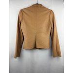Bebe  Womens Tan Leather Jacket Size S Photo 4
