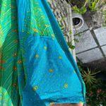 Boho Hippie Hareem Turquoise pants M Green Size M Photo 4