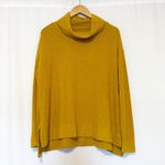 Anthropologie Maeve Vanna Cowl Neck Sweater in Marigold size Small Photo 1