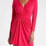 EXPRESS NWT  pink draped long sleeve dress Photo 1