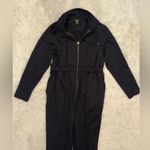 NEW Cache Coeur Pablo Long Sleeve Maternity Nursing Black Jumpsuit sz S Photo 3