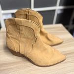 Lane Bryant  Tan Suede Ankle Chelsea Boots Photo 0
