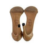 Stuart Weitzman Nudistcurve 100 Tan Leather Ankle Strap Stiletto Heels Sandals 7 Photo 3