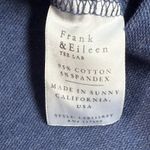 Frank & Eileen  Tee‎ Lab Sweatshirt Hi-Low Hem Casual Comfy Blue XS Photo 4