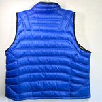 Lauren Ralph Lauren Puffer Vest Womens 2X Royal Blue Yellow Full Zip Pockets LRL Photo 4