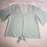 Women's Plus Size XL Teal V Photo 0