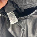 Scoop faux leather Black joggers pull on L casual fall winter active neutral Size L Photo 11