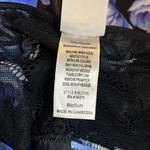 In Bloom Floral Lace Chemise Slip Dress Black Violet | M Photo 3