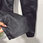 Banana Republic high rise slim wax coated jeans Black Size undefined Photo 3