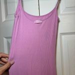 SKIMS Fits Everybody Pink Ribbed Dress Photo 5