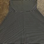 Cute Black & White Striped Dress with Flattering Side Darts, Time Square Brand Size 1X Photo 5