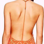 New. Dolce Vita plunge neck swimsuit. Retails $149 Orange Photo 0