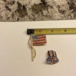 Lot Of 2 Gold Tone Brooch / Tack Pin Photo 7