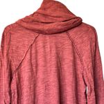 Free People  Beach Cocoon cowl neck Cozy Maroon Women's Sweater Photo 8