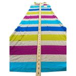 Calvin Klein Women's 8 Multicolor Scoop Neck Racerback Striped Maxi Dress #Y6-1 Photo 10