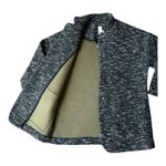 Anthropologie NWT Elevenses Black Motif Minka one button pockets Jacket medium Photo 5