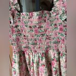 Tuckernuck Smocked floral Nap dress midi embroidered tiered ruffle flutter hill house Photo 11