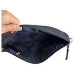 LA Tour Eiffel Paris Navy Blue Leather Crossbody Photo 4