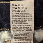 American Eagle SZ 2 Hi-Rise Shortie Jean Shorts Floral Embroidered Distressed Photo 10