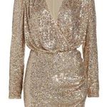 Generation Love Miley Sequin Mini Dress Champagne Size Small NWOT $385 Photo 0