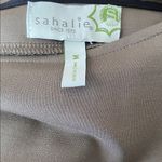 Sahalie Brown and Navy Long Sleeve Dress size m Size M Photo 6