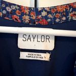 Saylor  lyna maxi floral dress size L blue red CL Photo 4