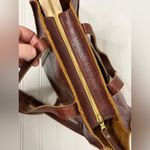 Portland Leather Goods Lola Tote Pebbled Leather Bag Brown Photo 4