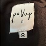 Princess Polly  Black Plunge V Neck Square Back Bodysuit Size 8 Photo 4