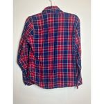 Riders By Lee  Plaid Button Shirt Tartan Women Size Small S Winter Button Up Photo 4