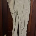 Athleta Trekkie Utility Cargo Pant in Tan Size 22 Photo 0