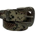 Urban Outfitters Western Southwest Snakeskin Leather Poly Blend Belt Small Photo 0
