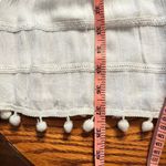 Jessica Taylor White Embroidered Dress/Beach Coverup Size L Boho Peasant Size L Photo 8