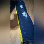 Judy Blue NWOT plus ladies  distressed dark wash denim skinny boyfriend fit 15/32 Photo 9