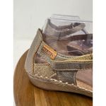 Pikolinos Womens Vallarta Size 40 Metallic Gold Leather Strappy Comfort Sandals Photo 2